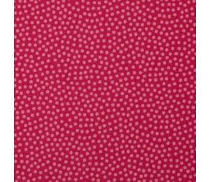 Baumwolle - Dotty kirschrot